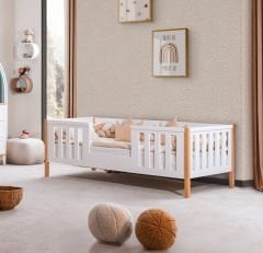Berlin MDF Sedir Montessori Karyola, Meşe