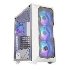 Cooler Master MasterBox TD500 650W 80+ Bronze Mesh Beyaz 4x ARGB USB 3.2 Mid Tower Kasa