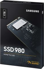 Samsung 980 1TB 3500/3000 MB/s NVMe M.2 SSD (MZ-V8V1T0BW)