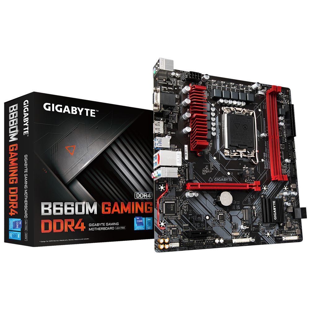 Gigabyte B660M GAMING DDR4 5333mhz(OC) M.2 1700p mATX Anakart