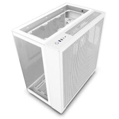 NZXT H Series H9 Elite CM-H91EW-01 Temperli Cam Beyaz Mid Tower Gaming (Oyuncu) Kasa