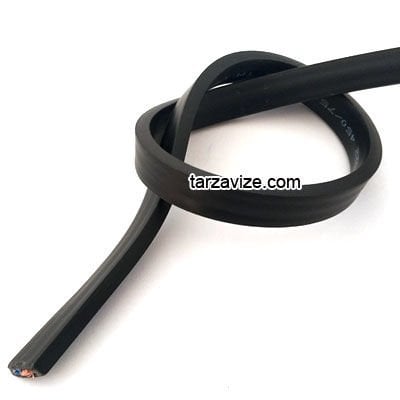 Marketcik 2x1,5 mm Yassı TTR Kablo, Tavukçu ve Seyyar Bahçe Aydınlatma Kablosu