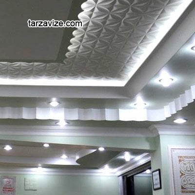 Tarzavize TR3020 Sıva Altı Dekoratif Porselen Led Spot Armatür Beyaz-Günışığı Işık