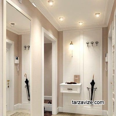 Tarzavize TR3010 Sıva Altı Dekoratif Porselen Led Spot Armatür Beyaz-Günışığı Işık