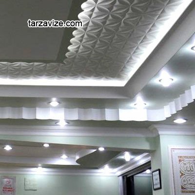 Tarzavize TR3010 Sıva Altı Dekoratif Porselen Led Spot Armatür Beyaz-Günışığı Işık