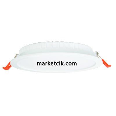 Pelsan 110341 Sirma 12 Watt Slim Yuvarlak Backlight Led Panel Beyaz Işık