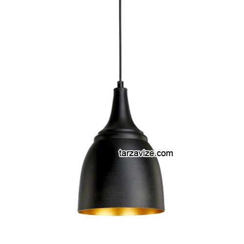 Cata CT-8100 Siyah Tekli Retro Modern Tarz Avize