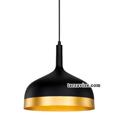 Cata CT-8200 Dekoratif Siyah Tekli Retro Modern Sarkıt Tarz Avize