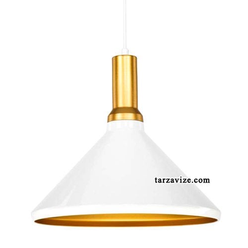Cata CT-8204 Beyaz Tekli Retro Modern Tarz Avize