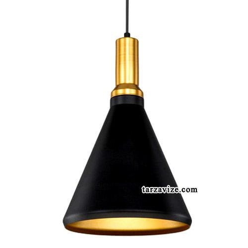 Cata CT-8206 Siyah Tekli Retro Modern Tarz Avize