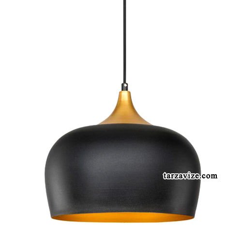 Cata CT-8208 Siyah Tekli Retro Modern Tarz Avize