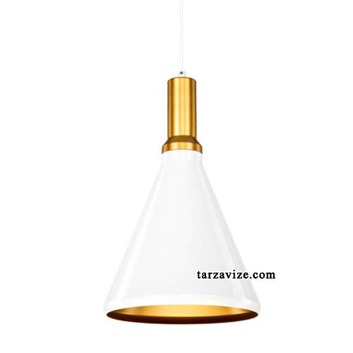 Cata CT-8209 Beyaz Tekli Retro Modern Tarz Avize