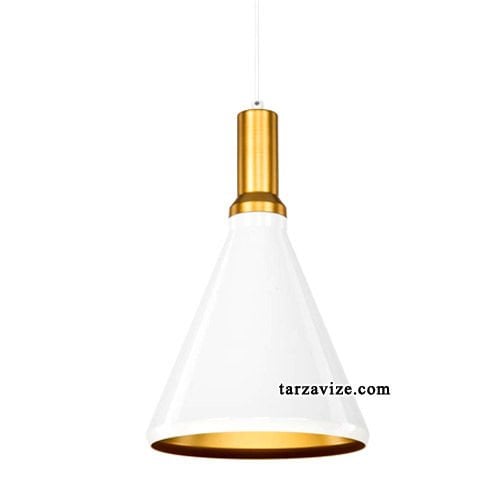 Cata CT-8209 Beyaz Tekli Retro Modern Tarz Avize