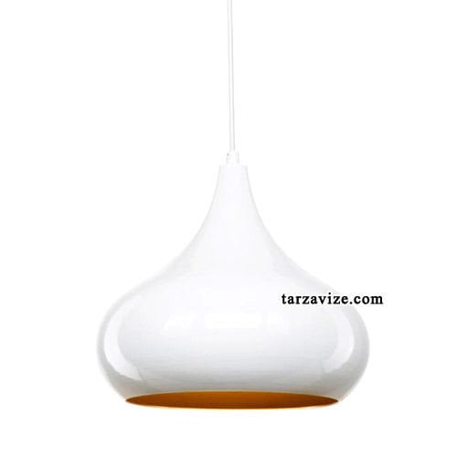 Cata CT-8229 Beyaz Tekli Retro Modern Tarz Avize