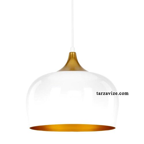 Cata CT-8211 Beyaz Tekli Retro Modern Tarz Avize