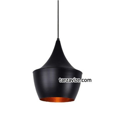 Cata CT-8214 Siyah Tekli Retro Modern Tarz Avize