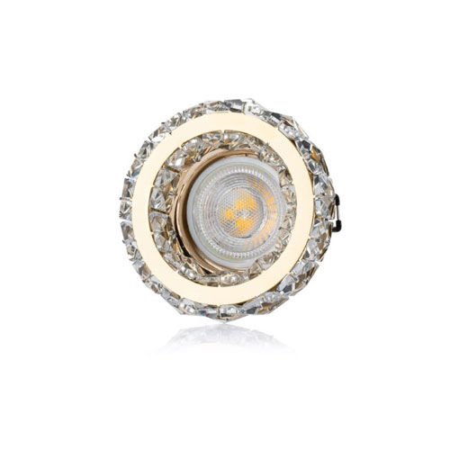 Cata CT-6640 Melinda Sıva Altı Dekoratif Kristal Cam Led Spot Armatür Beyaz-Günışığı Işık
