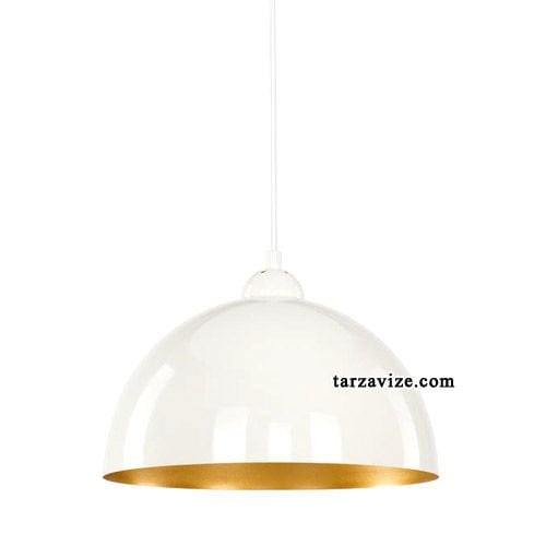 Cata CT-8233 Beyaz Tekli Retro Modern Tarz Avize