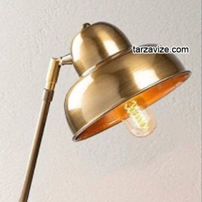 Tarzavize Dekoratif Eskitme Retro Masa Lambası