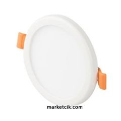 Cata CT-5647 15 Watt Sıva Altı Yuvarlak Slim Led Panel Armatür Günışığı-Beyaz Işık Ayarlanabilir Montajlı Beyaz