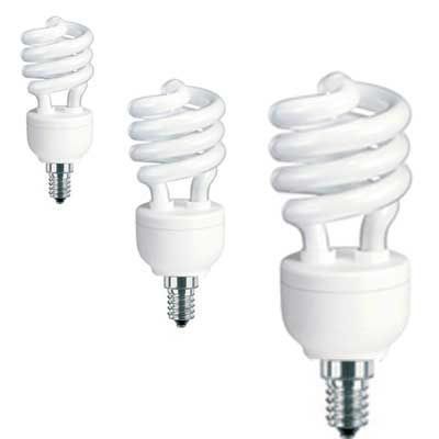 Osram-Philips-General-Sylvania E14 Duy 8 Watt Enerji Tasarruflu Spiral Ampul Sarı Işık