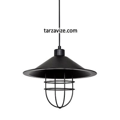 Cata CT-8296 Siyah Tekli Retro Modern Tarz Avize