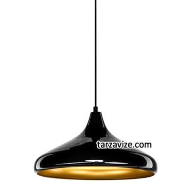 Cata CT-8245 Siyah Tekli Retro Modern Tarz Avize