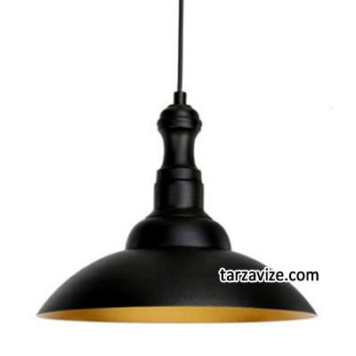 Cata CT-8104 Siyah Tekli Retro Modern Tarz Avize