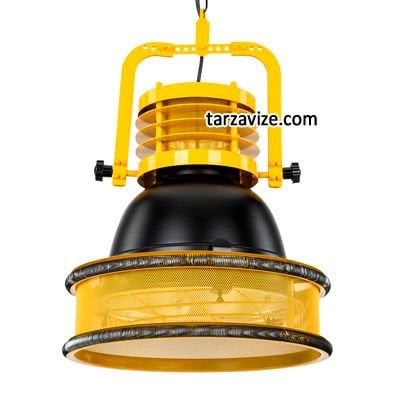 Cata CT-8274 Sarı-Siyah Tekli Retro Modern Tarz Avize