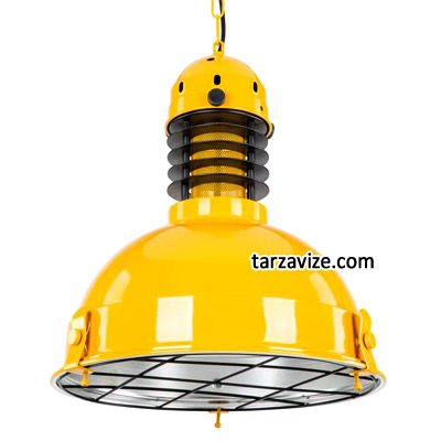 Cata CT-8275 Sarı Tekli Retro Modern Tarz Avize