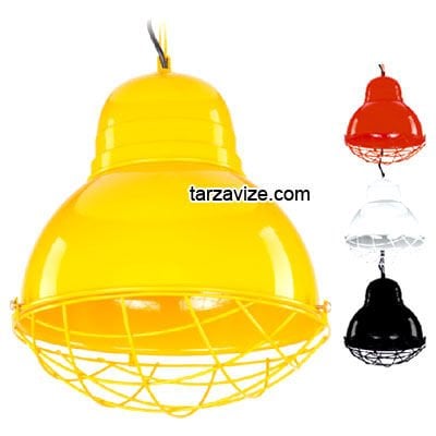 Cata CT-8273 Sarı Tekli Retro Modern Tarz Avize