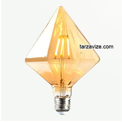 Horoz Rustik Pyramid 6 Watt Led Rustik Pramid Ampul