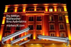 Marketcik 100cm 36 Watt Led Wallwasher Duvar Boyama Aydınlatma Armatürü, Beyaz-Günışığı-Mavi-Kırmızı-Yeşil-Amber-RGB Işık Beyaz