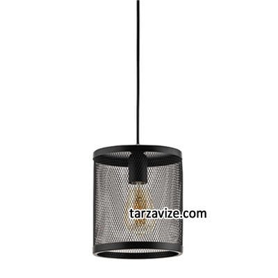 Cata CT-8315 Izgaralı Dekoratif Siyah Tekli Retro Modern Tarz Avize