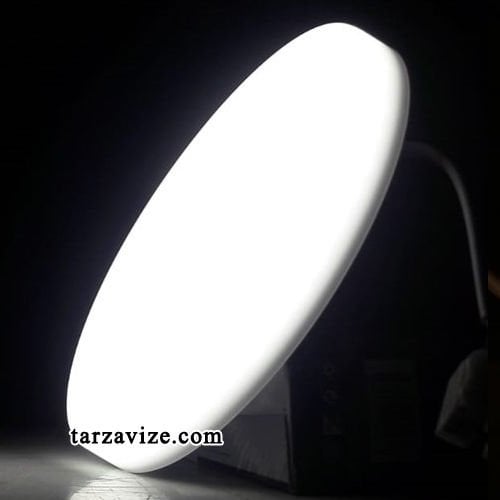Cata CT-5663 35 Watt Sıva Altı Yuvarlak Çerçevesiz Led Panel Armatür Günışığı-Beyaz Işık Ayarlanabilir Montajlı