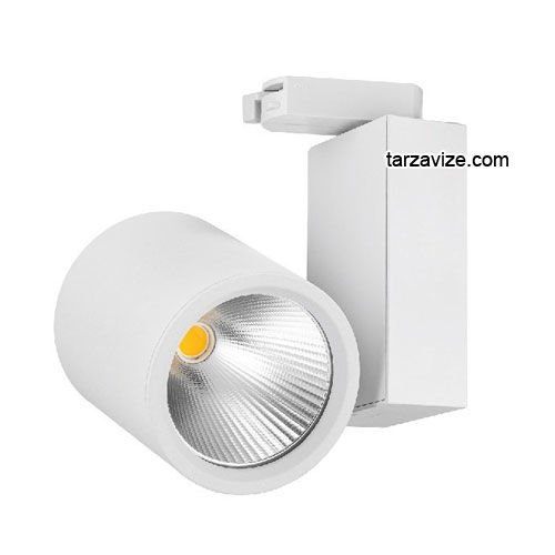 Cata CT-5345 Beyaz 40 Watt Led Ray Spot Armatür Günışığı-Beyaz Işık