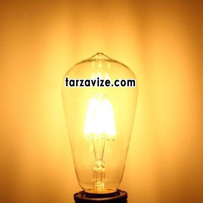 Tarzavize Beyaz Hasır Şapkalı Halat Avize
