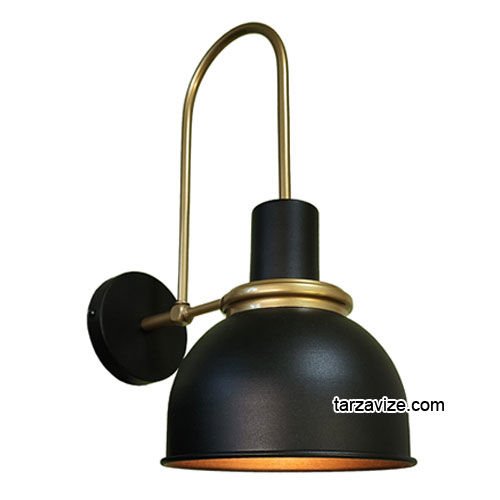 Tarz Avize TAP35 Dekoratif Siyah Retro Modern Duvar Aplik