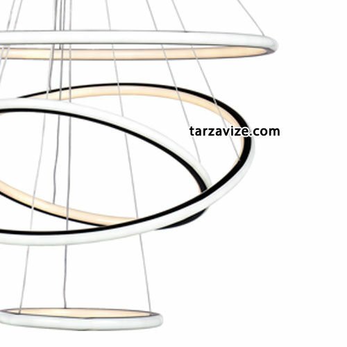 Tarz Avize Dünya Sarkıt Led Avize 120 Watt TRZ-023