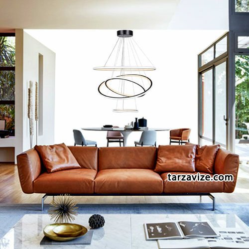 Tarz Avize Dünya Sarkıt Led Avize 120 Watt TRZ-023