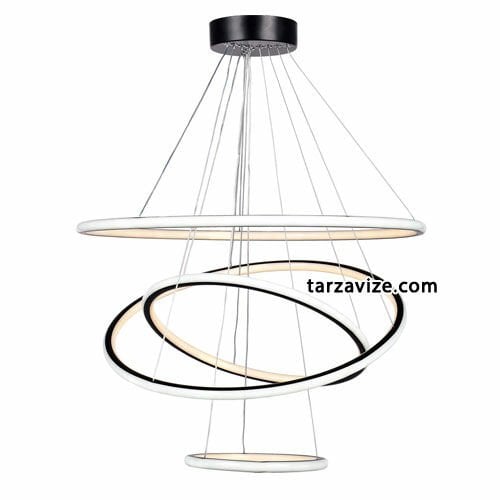 Tarz Avize Dünya Sarkıt Led Avize 120 Watt TRZ-023