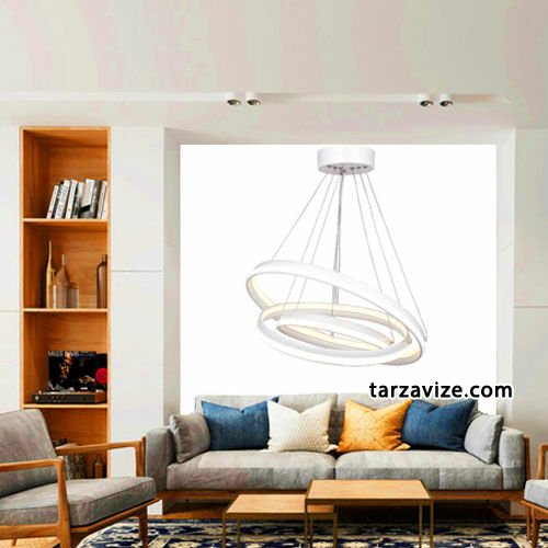 Tarz Avize Daire Sarkıt Led Avize 130 Watt TRZ-018