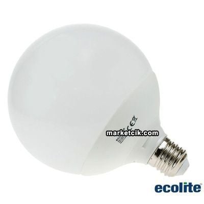 Ecolite 12-15 Watt G120 Led Glop Ampul, E27 Normal Duylu Beyaz Işık