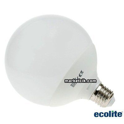 Ecolite 12-15 Watt G120 Led Glop Ampul, E27 Normal Duylu Günışığı Işık