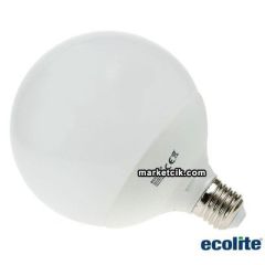 Ecolite 12-15 Watt G120 Led Glop Ampul, E27 Normal Duylu Günışığı Işık