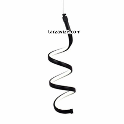 Tarz Avize Yay Sarkıt Led Avize 3 Renk Işık 25 Watt TRZ-036