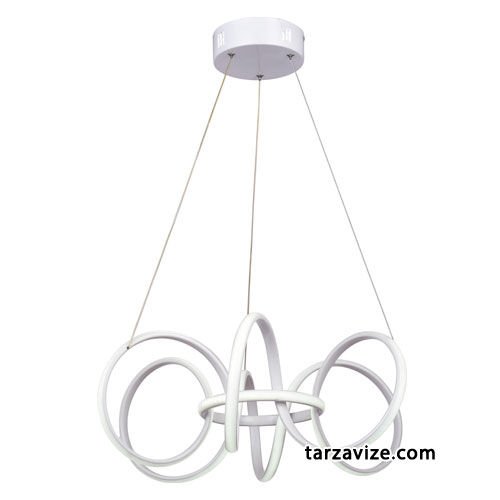 Tarz Avize Sarmaşık Sarkıt Led Avize 3 Renk Işık 115 Watt TRZ-100