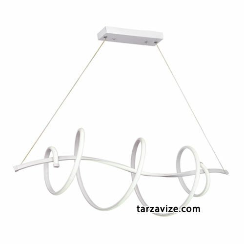 Tarz Avize Yay Sarkıt Led Avize 3 Renk Işık 130 Watt TRZ-132