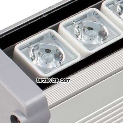 Tarzavize 120cm 45 Watt Led Wallwasher Duvar Boyama Aydınlatma Armatürü, Beyaz-Günışığı-Mavi-Kırmızı-Yeşil-Amber Işık