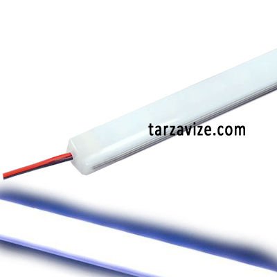Marketcik Led Bar Aydınlatma Armatürü 1 metre Soft Cam Beyaz Işık, TRAFO DAHİL